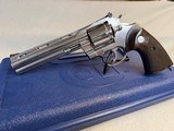 Colt Python .357 mag 6” Stainless Steel wood grips Blem - 2 of 10