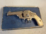 Smith & Wesson Safety Hammerless .38 S&W,Nickeled - Image 1 of 13