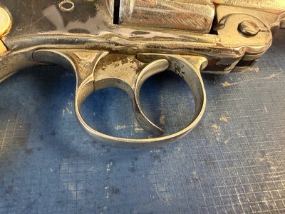 Smith & Wesson Safety Hammerless .38 S&W,Nickeled - Image 5 of 13