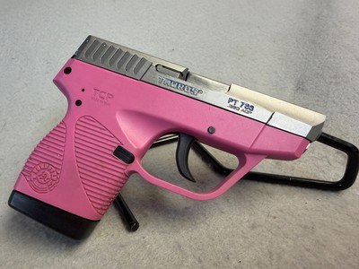 Taurus TCP PT-738 .380 ACP Pink Black - Image 3 of 4