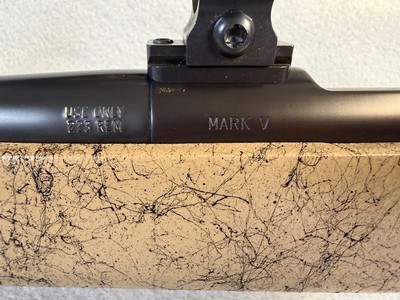 Weatherby Mark V Ultra Lightweight .223 Rem 24” fluted bbl - Image 6 of 9