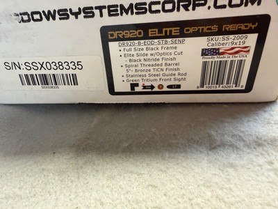 Shadow Systems DR920 9mm - Image 14 of 14