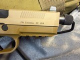 FN FNX-45 Tactical .45 ACP FDE w/bag - 7 of 11