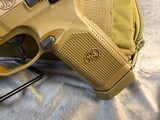 FN FNX-45 Tactical .45 ACP FDE w/bag - 3 of 11