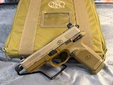 FN FNX-45 Tactical .45 ACP FDE w/bag - 1 of 11