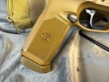 FN FNX-45 Tactical .45 ACP FDE w/bag - 9 of 11