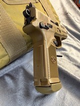 FN FNX-45 Tactical .45 ACP FDE w/bag - 10 of 11