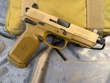 FN FNX-45 Tactical .45 ACP FDE w/bag - 6 of 11