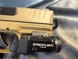 FN America Reflex 9mm FDE Holosun, Streamlight - Image 5 of 13