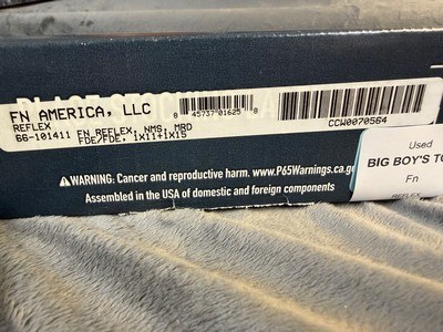 FN America Reflex 9mm FDE Holosun, Streamlight - Image 13 of 13