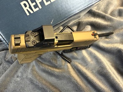 FN America Reflex 9mm FDE Holosun, Streamlight - Image 8 of 13