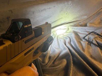 FN America Reflex 9mm FDE Holosun, Streamlight - Image 10 of 13