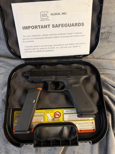 Glock 45 9mm 9x19 Threaded PA455S3G03TB - Image 1 of 11