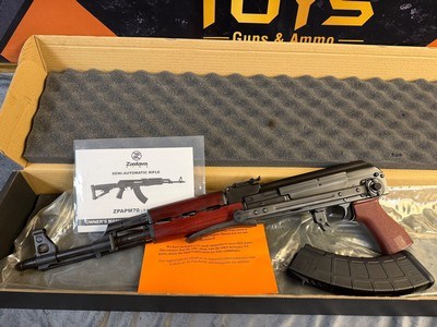 Zastava ZPAPM70UF 7.62X39 mm under folder - Image 1 of 14