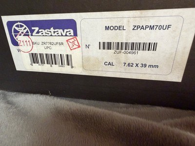 Zastava ZPAPM70UF 7.62X39 mm under folder - Image 14 of 14