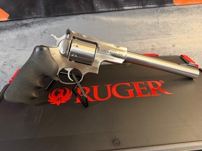 Ruger Super Redhawk .22 Hornet Like New 9 1/2” Satin Stainless 05526 - Image 1 of 9