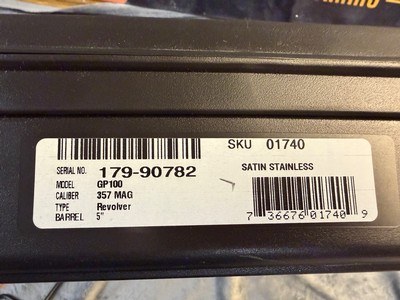 Ruger Gp100 .357 Mag 5” NIB - Image 5 of 5