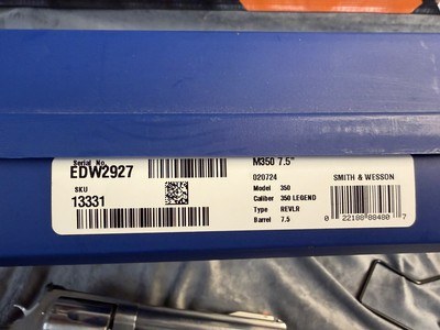 Smith & Wesson 350 .350 Legend 7.5” NIB - Image 6 of 6