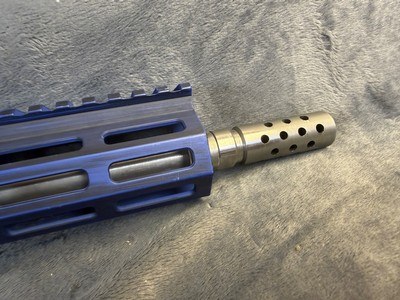 Great Lakes Firearms GLFA GL-15 .223 Wylde Battleworn Royal Blue - Image 4 of 8