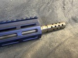 Great Lakes Firearms GLFA GL-15 .223 Wylde Battleworn Royal Blue - Image 4 of 8