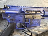 Great Lakes Firearms GLFA GL-15 .223 Wylde Battleworn Royal Blue - Image 2 of 8