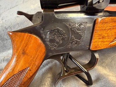 Thompson Center Contender G1 .222 Rem 10” Cougar Leupold M8 - Image 5 of 16