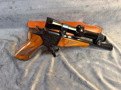 Thompson Center Contender G1 .222 Rem 10” Cougar Leupold M8 - Image 1 of 16