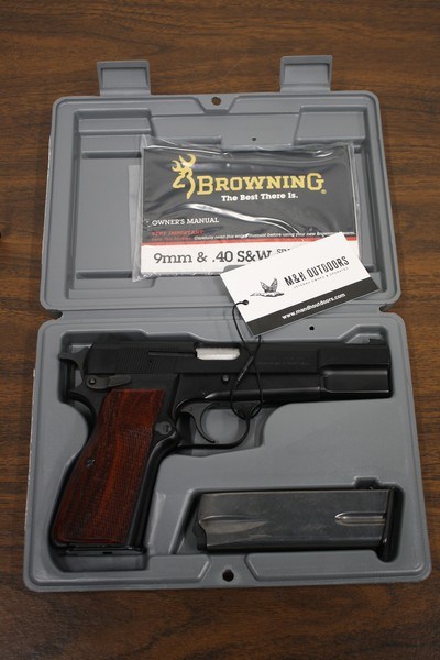 Browning Hi-Power Single Action Pistol, 40 S&W - Image 13 of 17