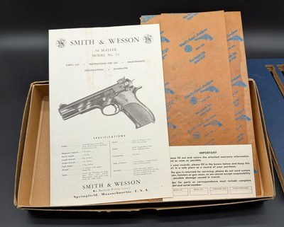 Smith & Wesson Model 52-2 .38 Master – Box, Manual & 2 Mags - Image 4 of 12
