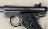 RARE Ruger Mark I Target Semi-Auto T-514 Pistol. - 4 of 8