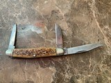 Western Folding Knife, Boulder, Colorado. Stag Handle - 2 of 4