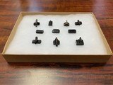 Winchester Front Sights and Blanks, lot of 10 total. - 1 of 5