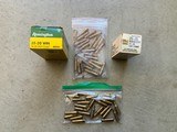 25-20 Winchester Ammo, 125 rounds total, 86 grains, soft point, and 24 brass only. $200.00 - 1 of 2
