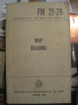 Army Tech Manuals-Map Reading & Military Symbols - 1 of 5
