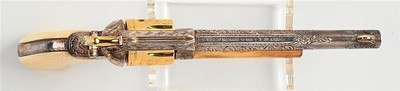 CASED ENGRAVED GOLD AND SILVER MINATURE AFTER SAA - Image 4 of 10