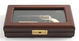 CASED ENGRAVED GOLD AND SILVER MINATURE AFTER SAA - Image 10 of 10