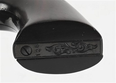 ENGRAVED BUNTLINE MINATURE REVOLVER AFTER COLT SAA FLAT TOP - Image 6 of 8