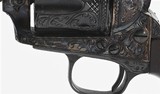 ENGRAVED BUNTLINE MINATURE REVOLVER AFTER COLT SAA FLAT TOP - Image 8 of 8
