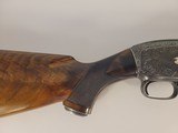 Winchester model 12 12 gauge
trap stock Engraved with silver inlay - 10 of 20