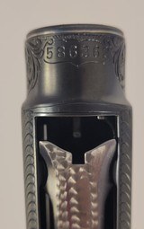 Winchester model 12 12 gauge
trap stock Engraved with silver inlay - 15 of 20