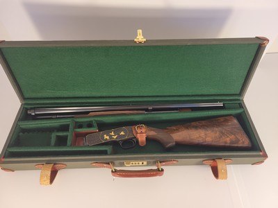 Winchester Model 42 410 GA Solid Rib Engraved gold inlay beautiful hardware
