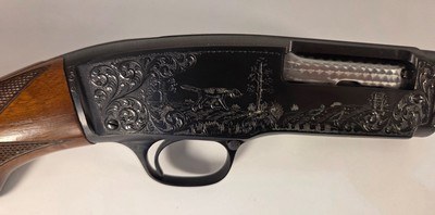 Winchester Model 42
410 Bore
Engraved
42-5 pattern solid rib Skeet grade