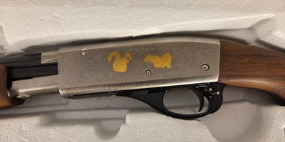 Remington 572 BDL22 calone of a 1000 #511NRAGold Enlaynew in box