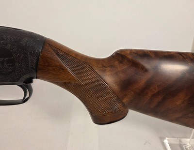 Winchester Model 1212 gaugeCYL26" veny ribFully Engraved1959Make Offer - Image 4 of 19
