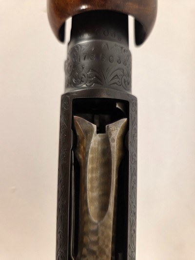 Winchester Model 1212 gaugeCYL26" veny ribFully Engraved1959Make Offer - Image 11 of 19