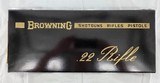 Browning SA 22 Belgium Grade III Made in 1961 Brand New In Box Never Put together - 1 of 12