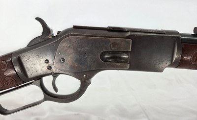 Winchester 1873 Saddle Ring Carbine44 WCF 1882 - Image 4 of 20