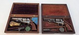Colt 1849 Pocket 31 cal Cased 2 Boxed pistols - Image 1 of 15