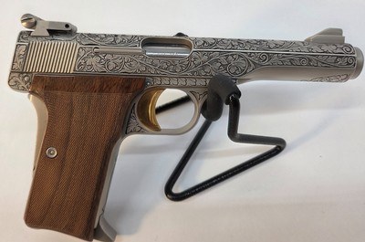 Browning RenaissanceBelgium 380 ACP fancy carved wood grips as new condition - Image 1 of 11