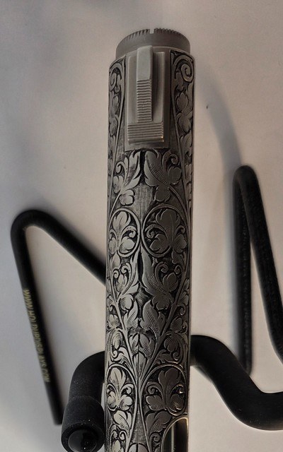 Browning RenaissanceBelgium 380 ACP fancy carved wood grips as new condition - Image 4 of 11